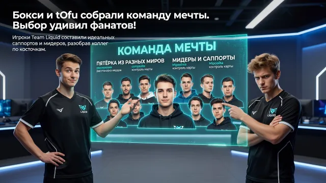 Boxi и tOfu собрали команду мечты. Выбор удивил фанатов!